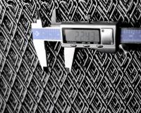 Сетка ХК ЦПВС/ПВЛ 42х22 мм (толщ 1,5 мм, шаг 2 мм) – лист 1250х2500 мм